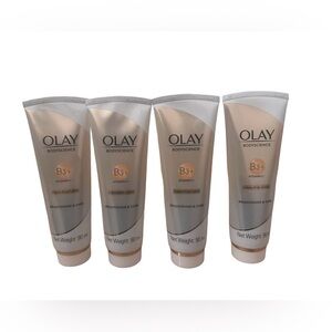 OLAY BODYSCIENCE B3+ Brightening & Care Creme Body Lotion X4 NEW